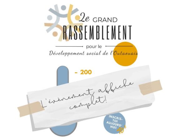 Le 2e Grand Rassemblement affiche complet!